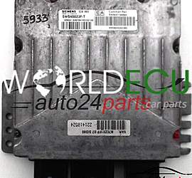 ECU ENGINE CONTROLLER CITROEN C5 2.0 HDI SIEMENS 5WS40023F-T, 5WS40023FT, SW 9647166880, HW 9644302380