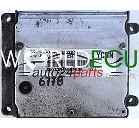 CENTRALINA MOTORE OPEL VECTRA SIGNUM 2.2 Z22SE 12571663 AK YCBN, 12571663AK