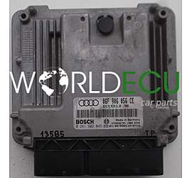 MOTORSTEUERGERÄT ECU STEUERGERAT AUDI A3 BOSCH 0 261 S02 045, 0261S02045, 06F 906 056 CE, 06F906056CE