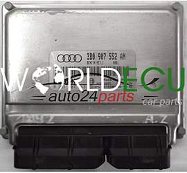 MOTORSTEUERGERÄT ECU STEUERGERAT AUDI A6 2.4 AML 3B0907552AN, 3B0 907 552 AN, BOSCH 0261207017, 0 261 207 017 BENZIN ME7.1 0001