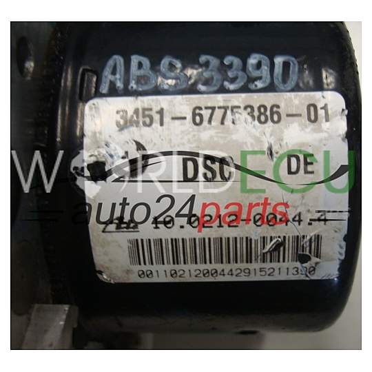 ABS POMPA CENTRALINA BMW 3451-6775386-01, 34516775386-01, 10021200444, 34526778485-01