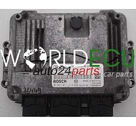 ECU ENGINE CONTROLLER FORD 1.6 TDCI BOSCH 0 281 011 612, 0281011612, FoMoCo 5S61-12A650-AF, 5S6112A650AF