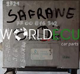 CALCULATEUR MOTEUR RENAULT SAFRANE 7700816342 412.221/006/001 2