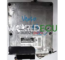ECU ENGINE CONTROLLER TOYOTA VERSO 1.3 89661-52280 2NZ-FE, 8966152280, 211000-7430, 2110007430