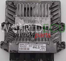 Engine control unit - ECU controllers FORD FOCUS 3M5A-12A650-HG, 3M5A12A650HG, 5WS40028H-T, 6NLG