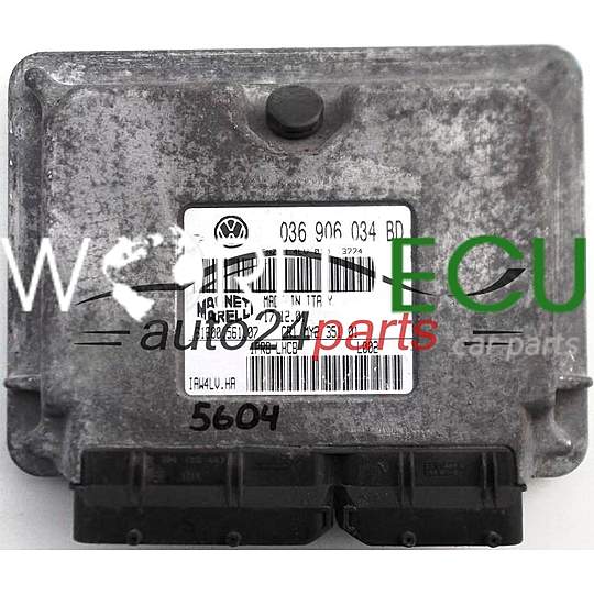 CENTRALINA DO MOTORE SEAT LEON TOLEDO 1.6 036906034BD, IAW4LV.HA, IAW4LVHA
