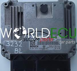 CENTRALINA MOTORE VW VOLKSWAGEN GOLF 1.9 TDI 03G906021KQ 03G 906 021 KQ, BOSCH 0 281 013 233, 0281013233, DIESEL EDC16U34 9247, 1039S17174
