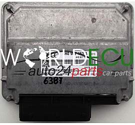 ECU ENGINE CONTROLLER AUDI A4 3.0 TDI 4H0 907 163 A, 4H0907163A, 5WK11732