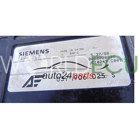 Centralina motore VW VOLKSWAGEN SIEMENS 5WP4297, 037 906 025 S, 037906025S