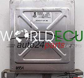 ECU ENGINE CONTROLLER FIAT CROMA 2.0, WF46.07/10F.M6, WF460710FM6, IAW 046/01