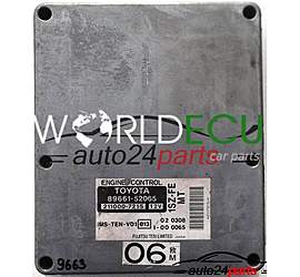ECU ENGINE CONTROLLER TOYOTA YARIS 1.0, 89661-52065, 8966152065, 211000-7215, 2110007215, 1SZ-FE MT