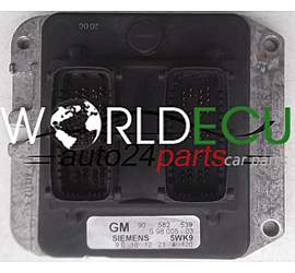 MOTORSTEUERGERÄT ECU STEUERGERÄT  OPEL ASTRA ZAFIRA 1.8 X18XE1 SIEMENS 5WK9 4 120, 5WK94120, GM 90 582 539, 90582539