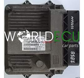 CENTRALINA DO MOTORE FIAT GRANDE PUNTO 1.3 JTD MAGNETI MARELLI MJD 6F3.P6, MJD6F3P6, FPT 51806501, 71600.088.00 7160008800