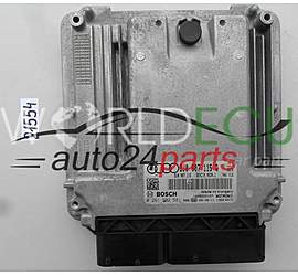 Engine control unit - ECU controllers AUDI TTS 2.0 TFSI BOSCH 0 261 S02 581, 0261S02581, 8J0 907 115 Q, 8J0907115Q, MED9.1