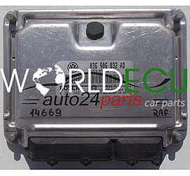 CENTRALINA MOTORE VOLKSWAGEN GOLF BOSCH 0 261 208 110, 0261208110, 036 906 032 AD, 036906032AD