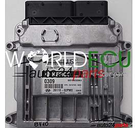 ECU ENGINE CONTROLLER HYUNDAI I10, 9001040309KA, 39110-02PM0, 3911002PM0, GPA-B41SFS0-5000