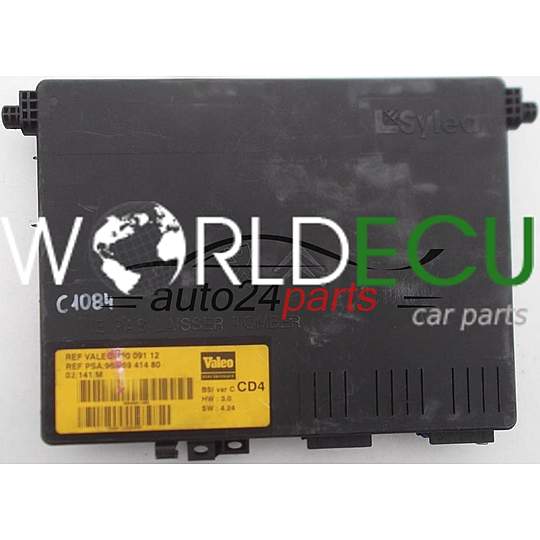 Centralina de comando do sistema confort BSI  PEUGEOT 406 VALEO 730 091 12, 73009112, 96 469 414 80, 9646941480, CD4