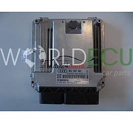 Centralina motore AUDI BOSCH 0 281 016 447, 0281016447, 8K2907401, EDC17CP14
