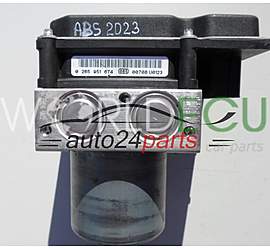 ABS POMPA CENTRALINA BMW BOSCH 0 265 236 380, 0265236380, 3451 6768550-02, 3451676855002, 0 265 951 674, 0265951674