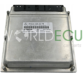 ECU ENGINE CONTROLLER MERCEDES SPRINTER 2.7 CDI BOSCH 0281010614, 0 281 010 614, A6121532279, 6121532279, A 612 153 22 79