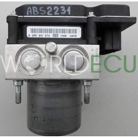 ABS POMPA CENTRALINA CITROEN PEUGEOT 2.0 HDI BOSCH 0 265 230 773, 0265230773, 96 618 871 80, 9661887180, 0 265 951 574, 0265951574