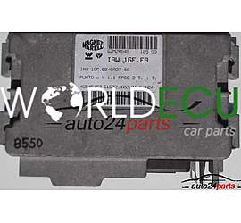ECU ENGINE CONTROLLER FIAT PUNTO 1.1 MAGNETI MARELLI IAW 16F.EB, IAW16FEB, 46545150, 61602.102.01, 6160210201