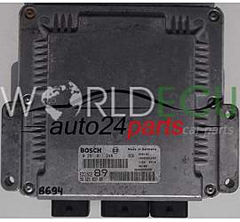 Centralina motore PEUGEOT 307 2.0 HDI, BOSCH 0 281 011 248, 0281011248, EDC15C2 89, 96 521 837 80, 9652183780 - PLUG&PLAY