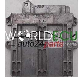 CENTRALINA MOTORE CITROEN PEUGEOT 1.4 SAGEM 21653716-2, 216537162, 9635169580