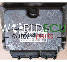 CENTRALINA MOTORE SEAT AROSA VW VOLKSWAGEN LUPO 1.7 SDI 038 906 013 L, 038906013L, BOSCH 0 281 001 748, 0281001748