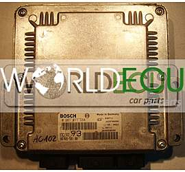 CENTRALINA MOTORE 0281011338 / 9649158180 / 9640938680 / EDC15C2 93 / 1039F00000