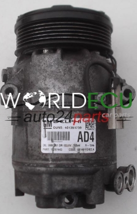 Compressore Clima AC Aria Condizionata SANDEN 1750P VOLVO V40 Cross Country 36001128