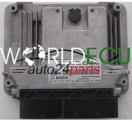 MOTORSTEUERGERÄT ECU STEUERGERÄT VOLKSWAGEN SEAT 1.4 TDI BOSCH 0 281 015 433, 0281015433, 045 906 013 AB, 045906013AB, EDC17U01