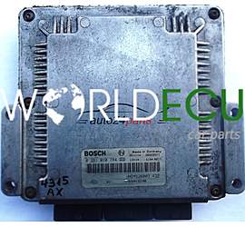 CALCULATEUR MOTEUR RENAULT MASTER 2.5 DCI BOSCH 0281010784 HOM8200091432 8200091432 8200132188 28SA5571