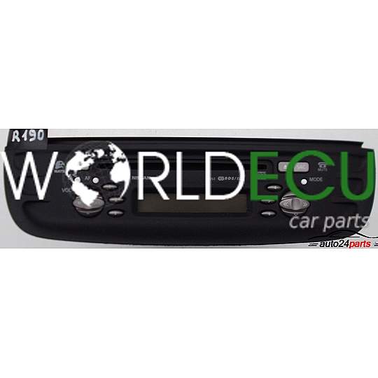 RADIO CD CT050 NISSAN ALMERA 28 185 BU007 / 28185BU007 / PN-2424V / PN2424V