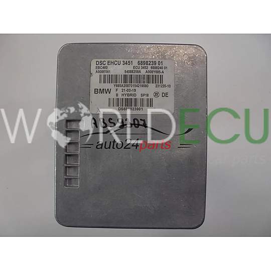 POMPE HYDRAULIQUE ET CALCULATEUR d'ABS BMW 3451 6898239 01 HYBRID