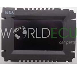 Schermo del display multifunzione radio  OPEL VECTRA C, SIGNUM 24461295 DD, 24 461 295 DD, 6236484, 62 36 484