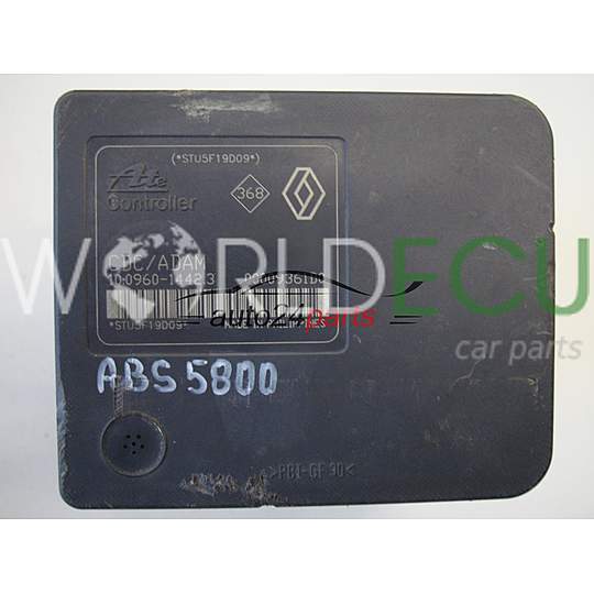 POMPE HYDRAULIQUE ET CALCULATEUR d'ABS RENAULT 8200345940-B 10.0960-1442.3 10096014423
