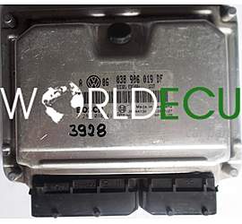 CENTRALINA MOTORE VW VOLKSWAGEN GOLF 1.9 TDI 038906019DF, 038 906 019 DF BOSCH 0281010497, 0 281 010 497 DIESEL EDC15P+ 1237 28SA4730