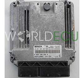 CENTRALINA MOTORE ALFA ROMEO 156 2.0 JTS BOSCH 0261S01027, 0 261 S01 027, 00551903060, 0 055 190 306 0, MED711A001 1039S02989