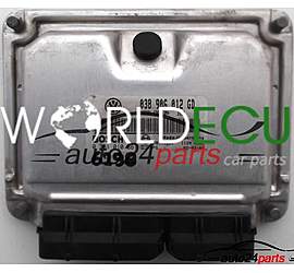 CENTRALINA DO MOTORE SKODA FABIA 1.9 SDI BOSCH 0 281 010 861, 0281010861, 038 906 012 GD, 038906012GD