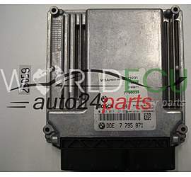 Centralina motore BMW BOSCH 0 281 011 121, 0281011121, DDE 7 795 871, DDE7795871, 7795871