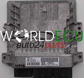 CALCULATEUR MOTEUR PEUGEOT 207 1.6 HDI S180123008 A, S180123008A, HW9666681180