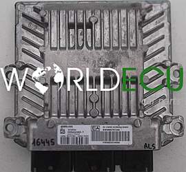 ECU ENGINE CONTROLLER CITROEN PEUGEOT 2.0 HDI SIEMENS 5WS40258D-T, 5WS40258DT, SW9660781280, HW9655534080
