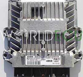 FORD 1.8 TDCI SIEMENS 5WS40512B-T, 5WS40512BT, FoMoCo 6M51-12A650-YB, 6M5112A650YB, 4BKB, SID202
