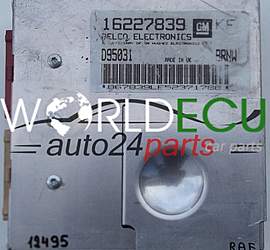 CENTRALINA MOTORE OPEL TIGRA 1.4 16227839 BRNW