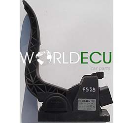 PEDALE ACCELERATORE POTENZIOMETRO  MERCEDES SPRINTER VITO BOSCH 0 281 002 335, 0281002335, A 001 300 04 04, A0013000404