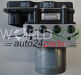 POMPE HYDRAULIQUE ET CALCULATEUR d'ABS RENAULT OPEL BOSCH 0 265 238 101, 0265238101, 476609441R, 0265951847