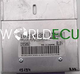 MOTORSTEUERGERÄT ECU STEUERGERAT OPEL VECTRA 1.8 DELCO 16204839 GM, 16204839GM, D95002, BLBH