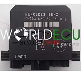 CONTROL MODULE DOOR MERCEDES TEMIC 351391, 203 820 22 85 (00), 2038202285