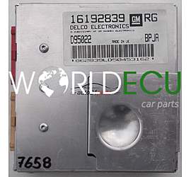 MOTORSTEUERGERÄT ECU STEUERGERAT OPEL ASTRA F 1.6, 16192839 RG, 16192839RG, D95022, BPJA